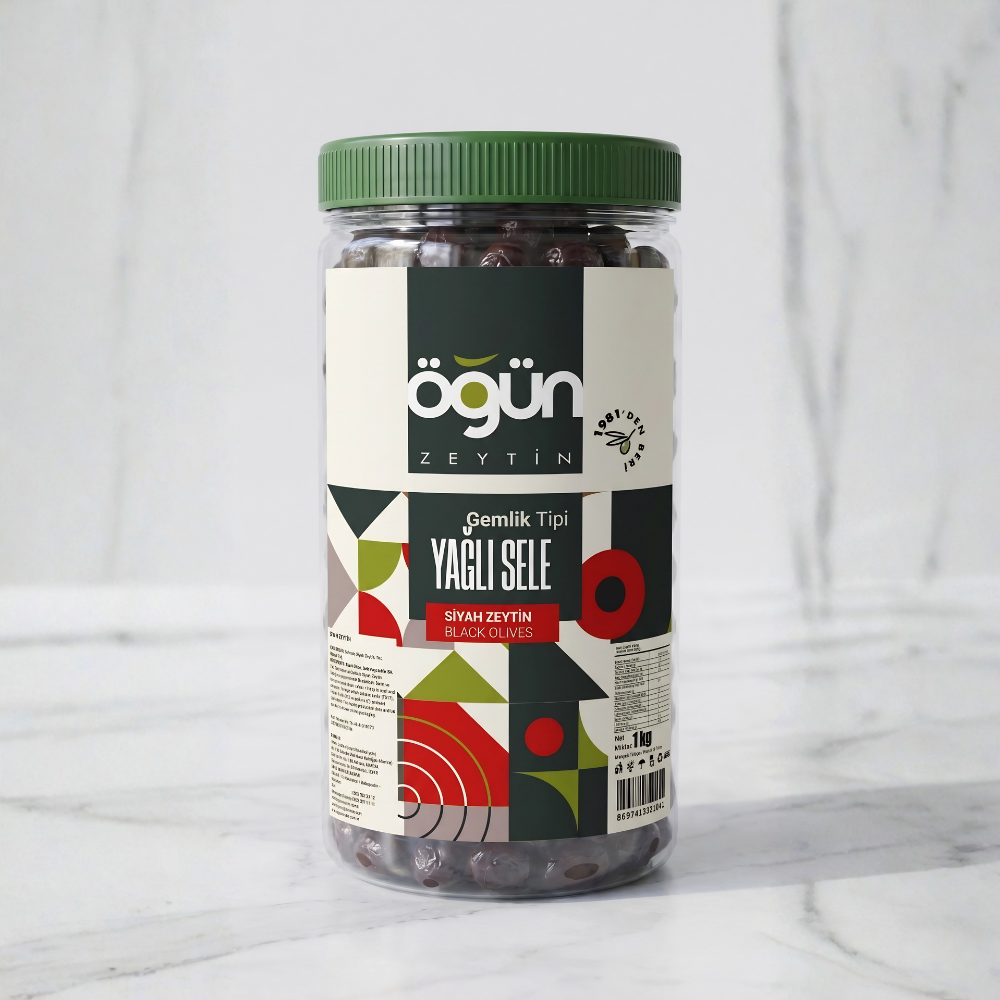 Yağlı Sele Zeytin - 1 Kg
